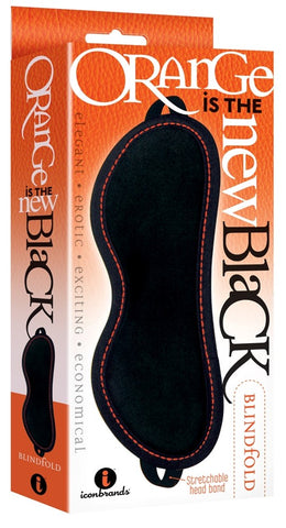 Icon Brands Orange is The New Black Blindfold Sensory Deprivation - Masks And Blindfolds