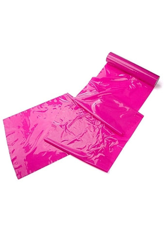 Shots Toys Ouch Body Bondage Tape Pink Self Adhesive PVC Restraint Tape - Cuffs and Restraints