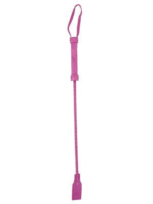 OUCH Cube Leather Crop Quick Ship Cock Ring - - Whips And Crops