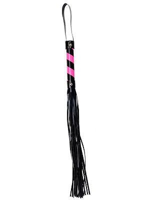 Shots Toys OUCH PVC Whips 65cm Impact Play Adult Sex Toy - Whips And Crops