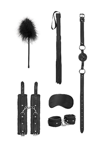 Ouch! Beginners Bondage Kit Try It Tonight with Ball Gag and Restraints - Bondage Kits