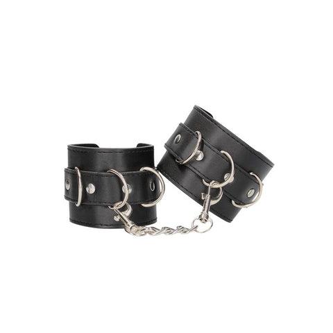 Shots Toys OUCH! BW Bonded Leather Hand or Ankle Cuffs Restraint Sex Toy - Cuffs and Restraints