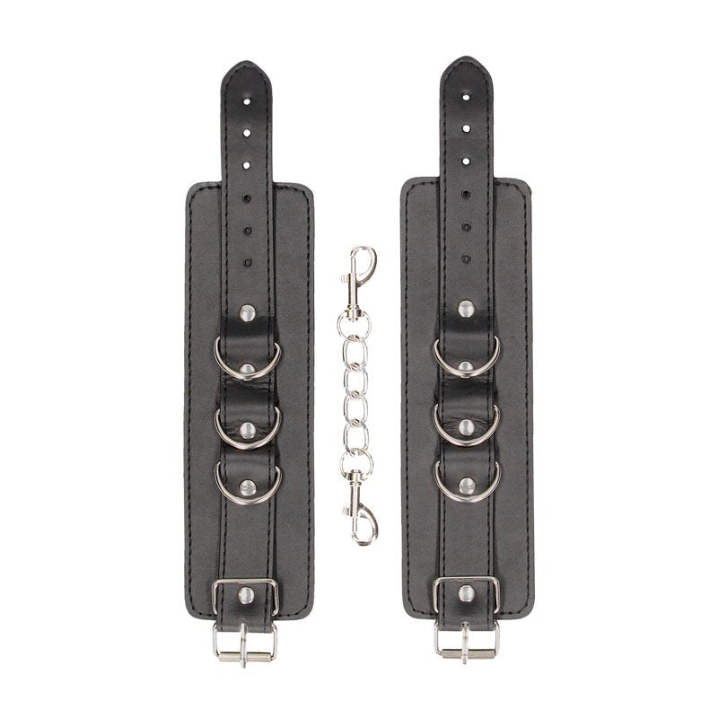 Shots Toys OUCH! BW Bonded Leather Hand or Ankle Cuffs Restraint Sex Toy - Cuffs and Restraints