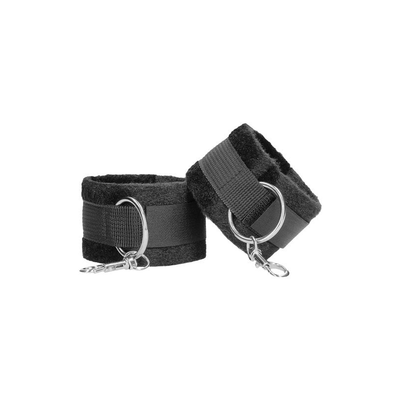 Shots Toys OUCH! BW Velcro Hand or Ankle Cuffs Dual Purpose Restraints - - Cuffs and Restraints