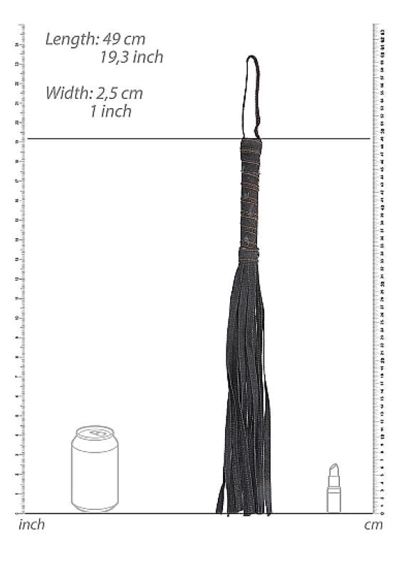 Ouch! Denim Flogger CRing for Winners - - Whips And Crops