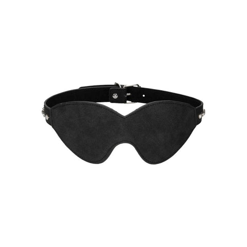 Shots Toys OUCH! Diamond Studded Eye Mask Premium BDSM Blindfold - Masks And Blindfolds