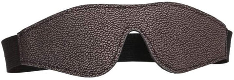 Shots Toys Ouch! Elegant Blinder Bondage Blindfold Sensory Deprivation - Cuffs and Restraints