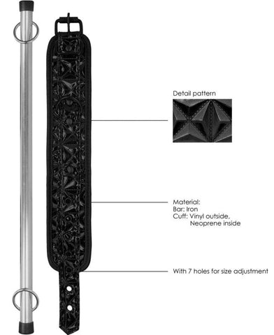 Ouch! Luxury Spreader Bar Popular in Australia with Ankle Cuffs - Spreaders and Hangers