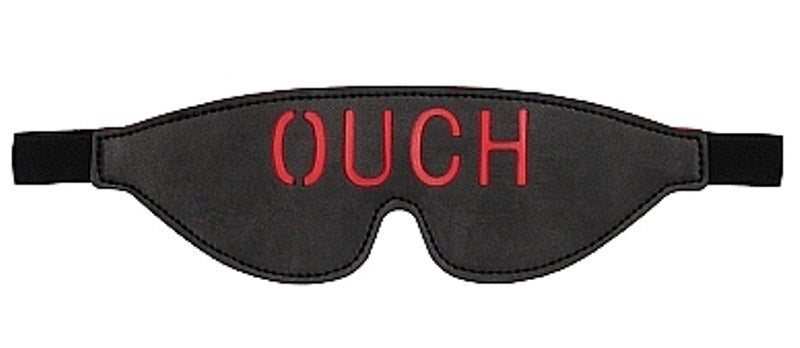 Shots Toys Ouch! Ouch Blindfold Premium Padded Sensory Deprivation Mask - - Masks And Blindfolds