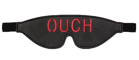 Shots Toys Ouch! Ouch Blindfold Premium Padded Sensory Deprivation Mask - Masks And Blindfolds