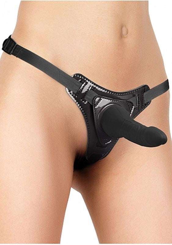Shots Toys Ouch! Pleasure Strap On Adjustable Harness System - - Strap On Sextoys