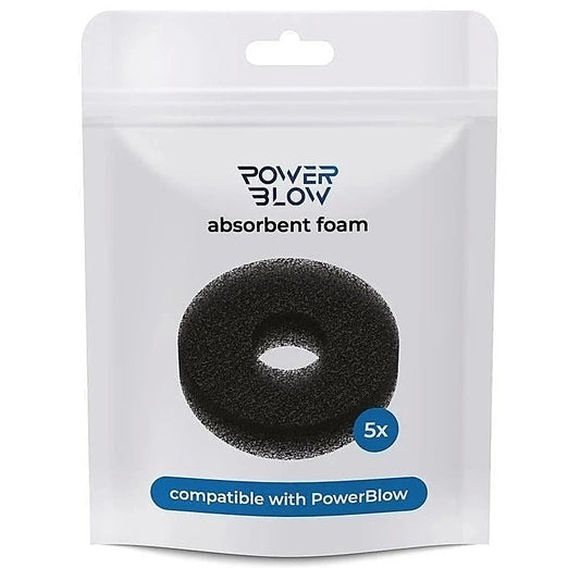 PowerBlow Absorbent Foam Masturbator by Kiiroo - Masturbators and Strokers
