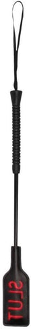 Shots Toys Ouch! SLUT Crop Large Impact Play Adult Toy - Whips And Crops
