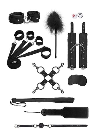 Ouch! Supreme Under the Bed Bindings Kit Complete BDSM Restraint System - Cuffs and Restraints