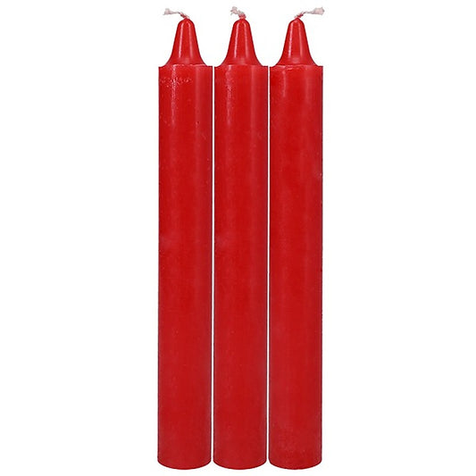 3 Pack Japanese Drip Wax Play Candles by Doc Johnson - Bath and Intimate Fragrances