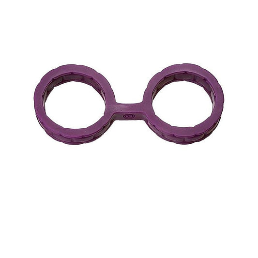Japanese Bondage Silicone Cuffs Large by Doc Johnson - Cuffs and Restraints