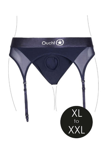 Shots Toys Ouch Luxurious Vibrating Strap On Thong Ecstatic Intimacy - Strap On Sextoys