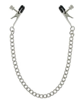 XR Brands Ox Bull Nose Nipple Vice Adjustable Pressure Steel Clamps - Breast and Nipple Toys