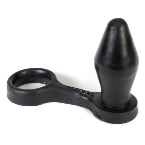 Oxballs Cone Ass Lock Dual Stimulation Cock Ring and Butt Plug - Silicone and Flexible Plugs
