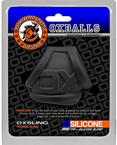 Oxballs Oxsling Power Sling Performance Cock Ring Multi Ring Design - Ball and Cock Toys