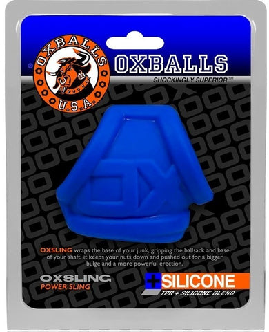 Oxballs Oxsling Power Sling Performance Cock Ring Multi Ring Design - Ball and Cock Toys