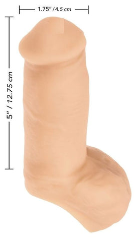 California Exotics Packer Gear Ultra Soft Silicone STP 5 inch Ivory Packer - Strap On Sextoys