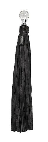 Shots Toys Pain Classic Designer Flogger Round Sparkling Handle BDSM Impact - Whips And Crops