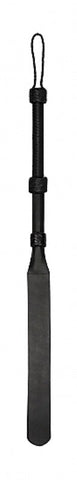 Shots Toys Pain Heavy Duty Double Tailed Bondage Whip Flogger with Dual Tails - Whips And Crops