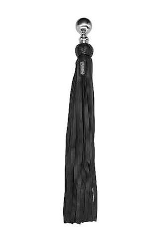 Shots Toys Pain Heavy Metal Ball Flogger Softy Leather Impact Play Tool - Whips And Crops