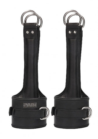Pain Leather Suspension Wrist Cuffs - Cuffs and Restraints