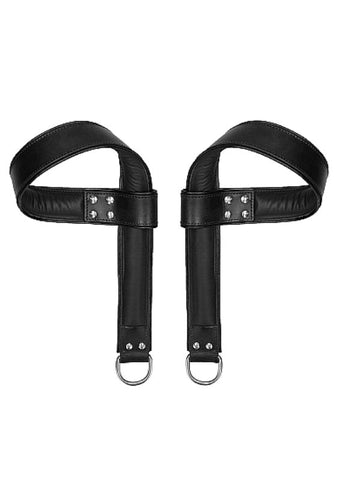 Pain Saddle Leather Suspension Hands and Feet Cuffs - Cuffs and Restraints