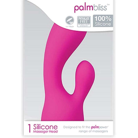 BMS Factory PalmPower Bliss Dual Tip Vibrator Attachment for G Spot Clitoral - Body Wands