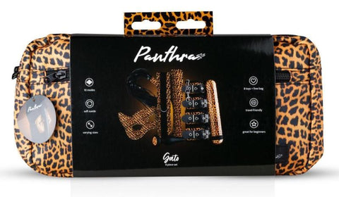 Panthra Gato 8 Piece Set Complete BDSM Kit with Restraints and Impact Play - Sex Kits