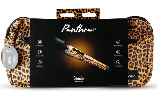 Panthra Shaka Wand Vibrator Compact Powerful Multi Speed Clitoral Stimulation - - Body Wands