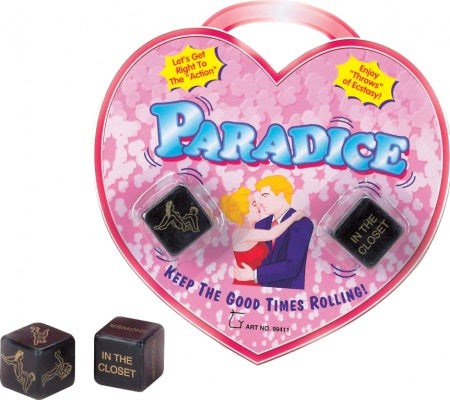 NANMA Corporation Paradice Love Game Intimate Dice Set for Couples - - Sex Games, Coupons and Tricks