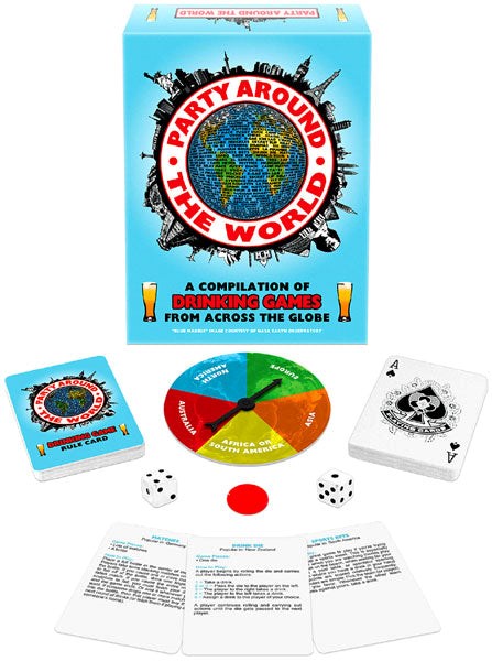 Kheper Games Party Around the World Drinking Game - - Sex Games, Coupons and Tricks