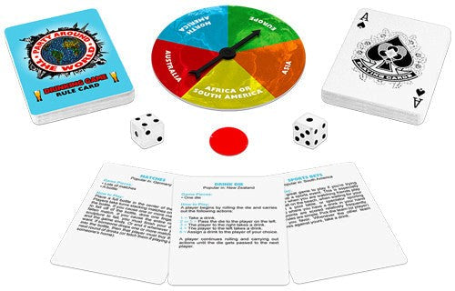 Kheper Games Party Around the World Drinking Game - - Sex Games, Coupons and Tricks