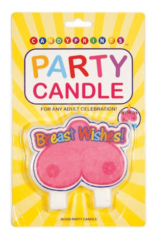 Little Genie Party Candle Breast Wishes Boob Novelty Party Candle - Sex Games, Coupons and Tricks