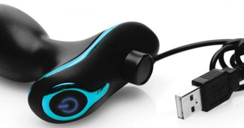 XR Brands Passage 7X Rechargeable Ergo Prostate Stimulator with 7 Functions - Prostate Toys