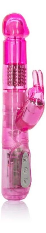 California Exotics Passion Pals Jack Rabbit Pink Dual Stimulation Vibrator - Rabbit Vibrators