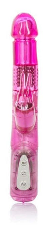 California Exotics Passion Pals Jack Rabbit Pink Dual Stimulation Vibrator - Rabbit Vibrators