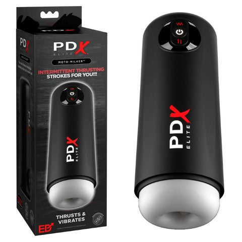 PDX Elite Moto-Milker 10 Functions Male Masturbator - Realistic Butts And Vaginas