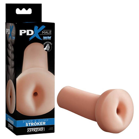 Pipedream PDX Male Pump & Dump Stroker Textured Masturbator for Penis - Masturbators and Strokers