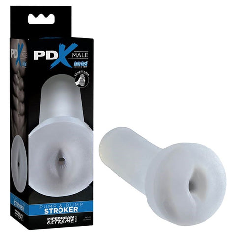 Pipedream PDX Male Pump & Dump Stroker Textured Masturbator for Penis - Masturbators and Strokers