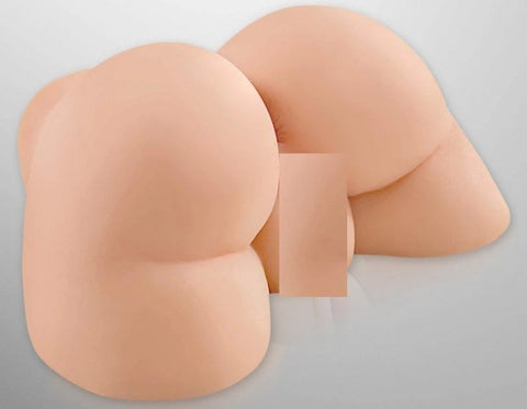 PDX Plus Perfect Ass Masturbator Snug Fit CRings Dual Tunnel Design - Masturbators and Strokers