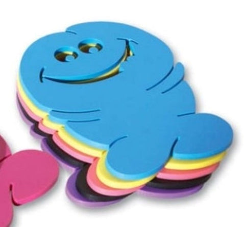 Ozze Creations Pecker Coasters 6 Colorful Penis Shaped Party Coasters - Bachelorette and Bucks