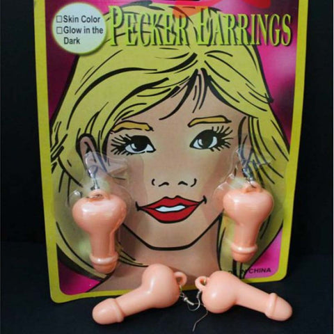 Maxpassion Pecker Earings Playful Novelty Party Accessories for Adults - Fancy Dress Ups
