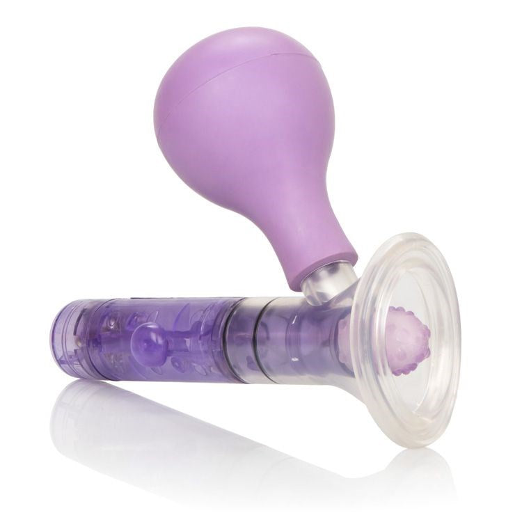 California Exotics Penetrating Mini Clitoral Pump with Vibrating Stimulator - Pussy And Clit Toys