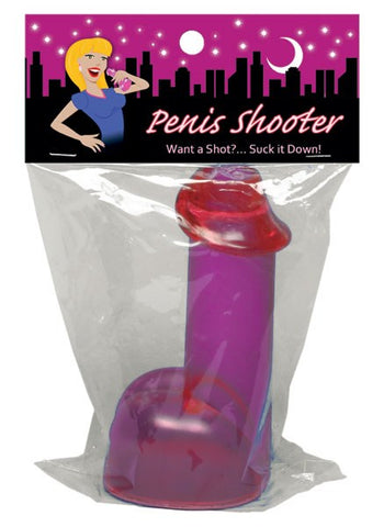 Kheper Games Playful Penis Shooter Pink Double Shot Glass - Fancy Dress Ups