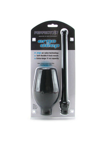 Perfect Fit ErgoFlo Deep Anal Douche with Backflow Prevention System - Enemas and Douches